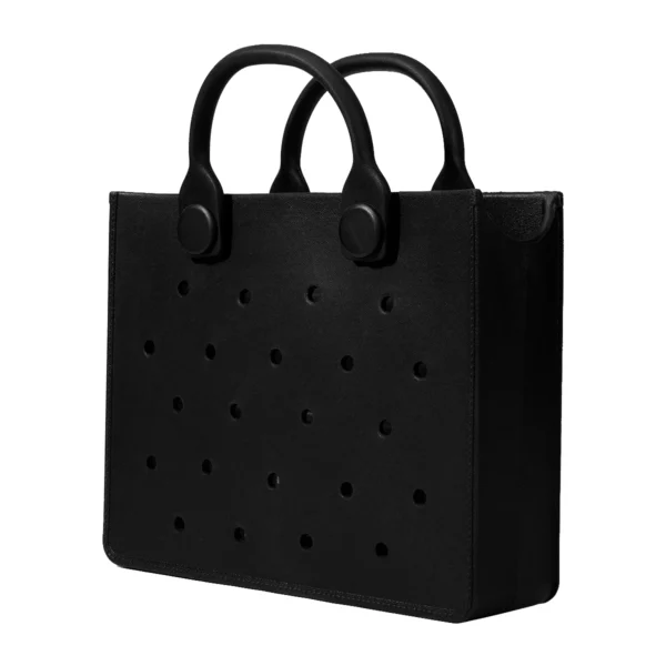 EVA Large Leather Shoulder Bag Handbag Tote Bag Storage for Women Casual Waterproof Beach Bag Hole Fit Charm Fashion Storage Bag 29