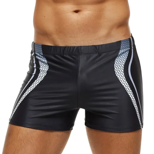 Datifer New Swimwear Male Summer Beach Surfing Fashion Swimsuit Boxer Shorts High Quality Mens Swim Trunks With Pad 10