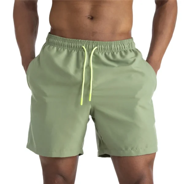 Men Swimwear Swimsuit Swimming Trunks Mens Swim Briefs Maillot De Bain Homme Bathing Suit Surf Beach Wear Man Board Shorts 7