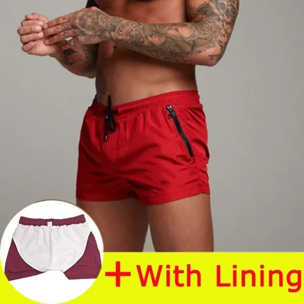 2024 New Mens Swimsuit Sexy Swimwear Men Swimming Shorts Men Briefs Beach Shorts Sports Suits Surf Board Shorts Men Swim Trunks 7
