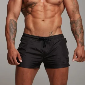2024 New Mens Swimsuit Sexy Swimwear Men Swimming Shorts Men Briefs Beach Shorts Sports Suits Surf Board Shorts Men Swim Trunks 5
