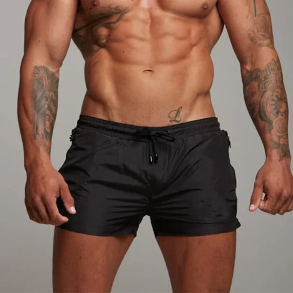 2024 New Mens Swimsuit Sexy Swimwear Men Swimming Shorts Men Briefs Beach Shorts Sports Suits Surf Board Shorts Men Swim Trunks 5