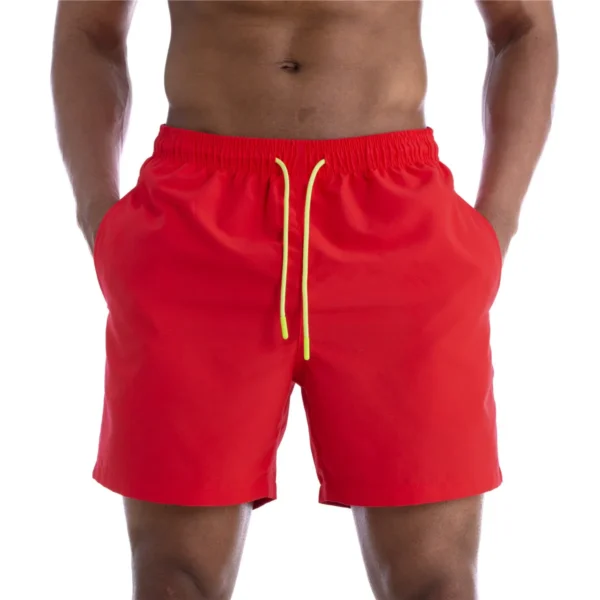 Men Swimwear Swimsuit Swimming Trunks Mens Swim Briefs Maillot De Bain Homme Bathing Suit Surf Beach Wear Man Board Shorts 17