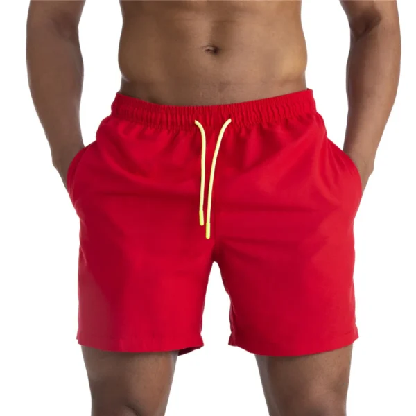 Men Swimwear Swimsuit Swimming Trunks Mens Swim Briefs Maillot De Bain Homme Bathing Suit Surf Beach Wear Man Board Shorts 20