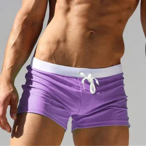 2024 Men Swimwear Sexy swimming trunks sunga swimsuit mens swim briefs Beach Shorts mayo sungas de praia homenszwembroek heren 8