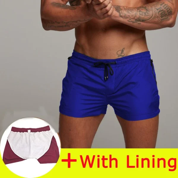 2024 New Mens Swimsuit Sexy Swimwear Men Swimming Shorts Men Briefs Beach Shorts Sports Suits Surf Board Shorts Men Swim Trunks 8