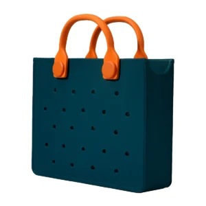 EVA Large Leather Shoulder Bag Handbag Tote Bag Storage for Women Casual Waterproof Beach Bag Hole Fit Charm Fashion Storage Bag 26