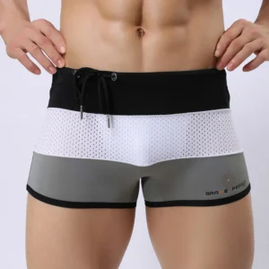 BRAVE PERSON Brand Men Swimwear Trunks Sexy Swimming Shorts Trunks Boxer Shorts Male Swimsuits Surf Board Beach Shorts B1009 8