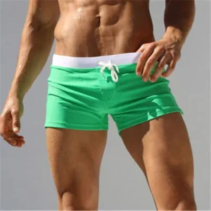 2024 Men Swimwear Sexy swimming trunks sunga swimsuit mens swim briefs Beach Shorts mayo sungas de praia homenszwembroek heren 12