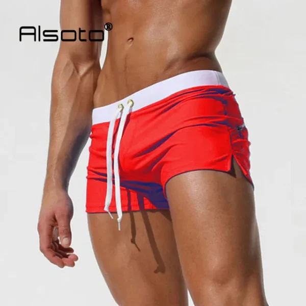 2024 Men Swimwear Sexy swimming trunks sunga swimsuit mens swim briefs Beach Shorts mayo sungas de praia homenszwembroek heren 15