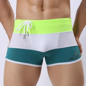 BRAVE PERSON Brand Men Swimwear Trunks Sexy Swimming Shorts Trunks Boxer Shorts Male Swimsuits Surf Board Beach Shorts B1009 9