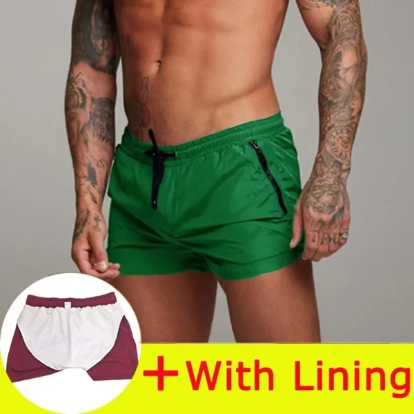 2024 New Mens Swimsuit Sexy Swimwear Men Swimming Shorts Men Briefs Beach Shorts Sports Suits Surf Board Shorts Men Swim Trunks 15