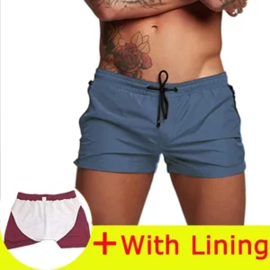 2024 New Mens Swimsuit Sexy Swimwear Men Swimming Shorts Men Briefs Beach Shorts Sports Suits Surf Board Shorts Men Swim Trunks 10