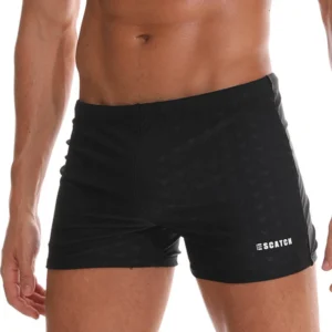 Datifer New Swimwear Male Summer Beach Surfing Fashion Swimsuit Boxer Shorts High Quality Mens Swim Trunks With Pad 8