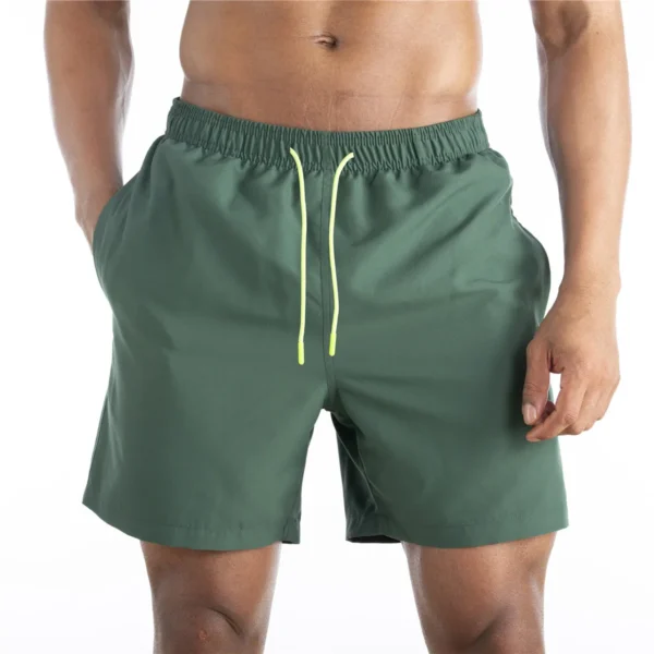 Men Swimwear Swimsuit Swimming Trunks Mens Swim Briefs Maillot De Bain Homme Bathing Suit Surf Beach Wear Man Board Shorts 11