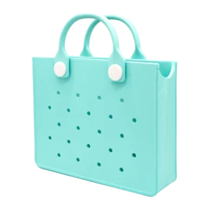 EVA Large Leather Shoulder Bag Handbag Tote Bag Storage for Women Casual Waterproof Beach Bag Hole Fit Charm Fashion Storage Bag 11