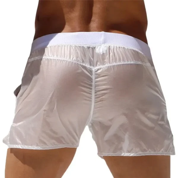 Summer Swimwear Men Shorts Swimsuits Swim Trunks Boxer Man Breathable Briefs Surf Board Sunga Swim Suits Maillot De Bain Beach 6