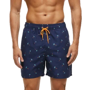 DATIFER Summer Men Beach Print Shorts Surfing Swimwear Fitness Workout Trunks Male Sportswear With Pockets Pants 9