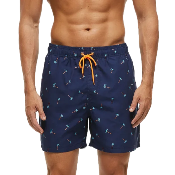 DATIFER Summer Men Beach Print Shorts Surfing Swimwear Fitness Workout Trunks Male Sportswear With Pockets Pants 9