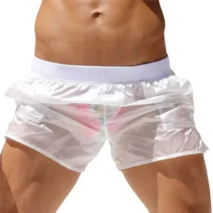 Summer Swimwear Men Shorts Swimsuits Swim Trunks Boxer Man Breathable Briefs Surf Board Sunga Swim Suits Maillot De Bain Beach 4