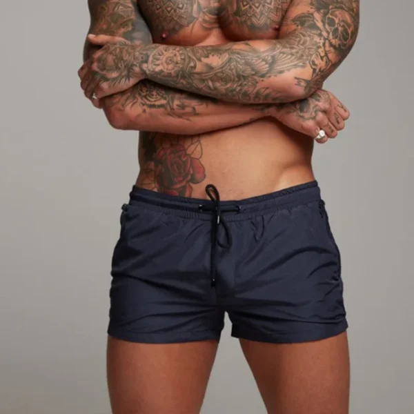 2024 New Mens Swimsuit Sexy Swimwear Men Swimming Shorts Men Briefs Beach Shorts Sports Suits Surf Board Shorts Men Swim Trunks 3