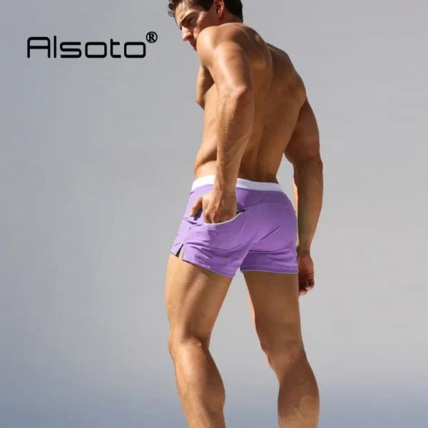 2024 Men Swimwear Sexy swimming trunks sunga swimsuit mens swim briefs Beach Shorts mayo sungas de praia homenszwembroek heren 6