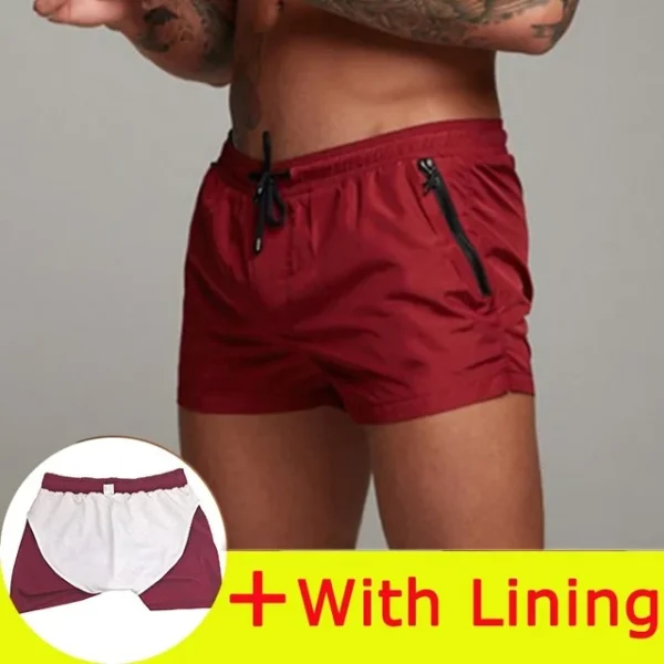 2024 New Mens Swimsuit Sexy Swimwear Men Swimming Shorts Men Briefs Beach Shorts Sports Suits Surf Board Shorts Men Swim Trunks 17