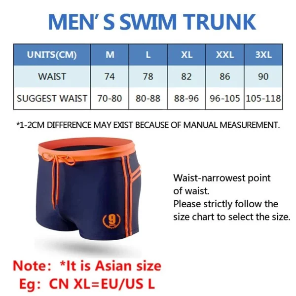Datifer New Swimwear Male Summer Beach Surfing Fashion Swimsuit Boxer Shorts High Quality Mens Swim Trunks With Pad 6