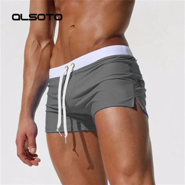 2024 Men Swimwear Sexy swimming trunks sunga swimsuit mens swim briefs Beach Shorts mayo sungas de praia homenszwembroek heren 4