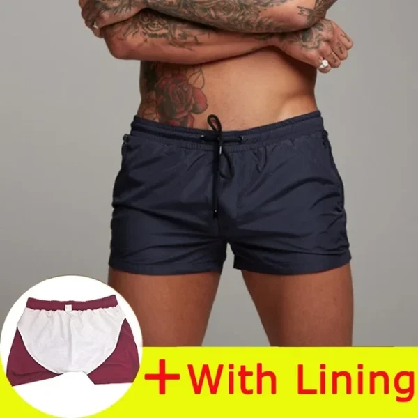 2024 New Mens Swimsuit Sexy Swimwear Men Swimming Shorts Men Briefs Beach Shorts Sports Suits Surf Board Shorts Men Swim Trunks 16