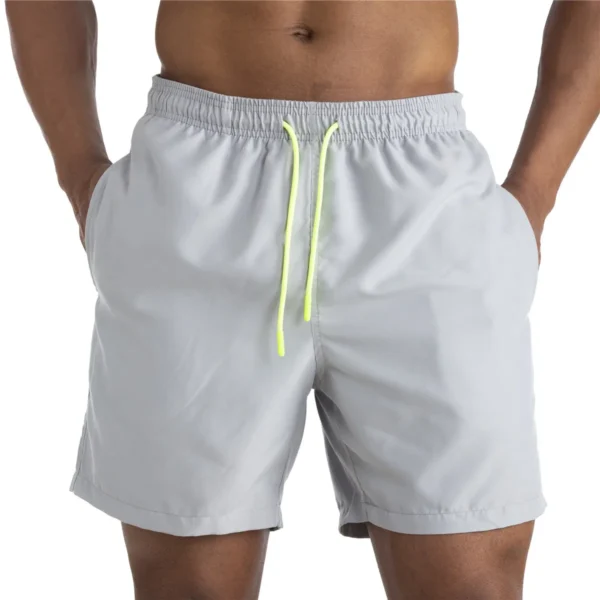 Men Swimwear Swimsuit Swimming Trunks Mens Swim Briefs Maillot De Bain Homme Bathing Suit Surf Beach Wear Man Board Shorts 14
